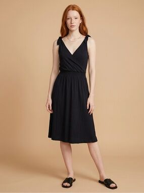 Joe fresh Sleeveless Tie-Shoulder Dark blue Dress | Sleepwear